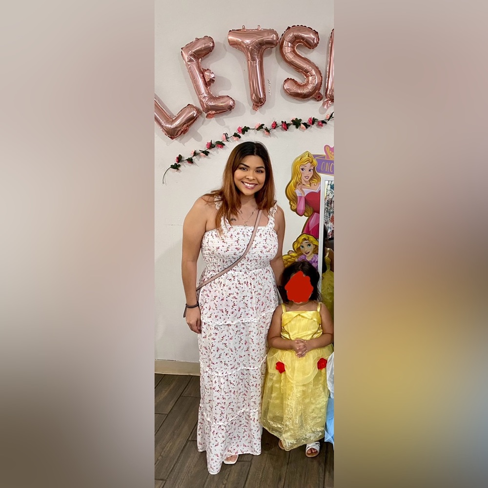 Floral maxi dress